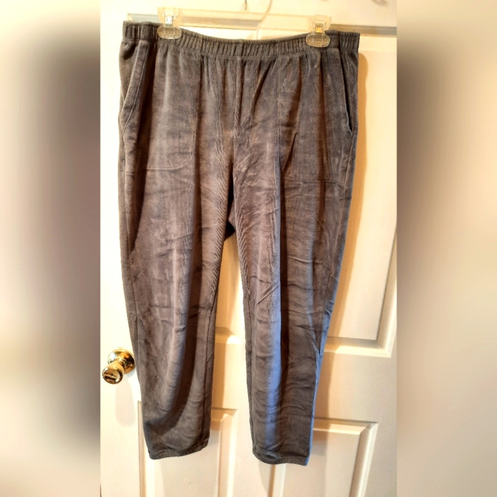 Aerie Gray Soft Cotton Blend Sweatpants size Medium